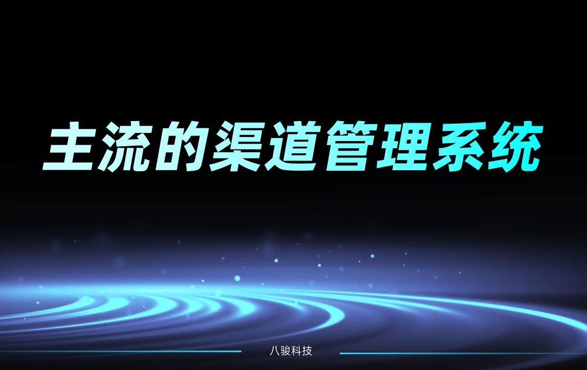 主流的渠道管理系统