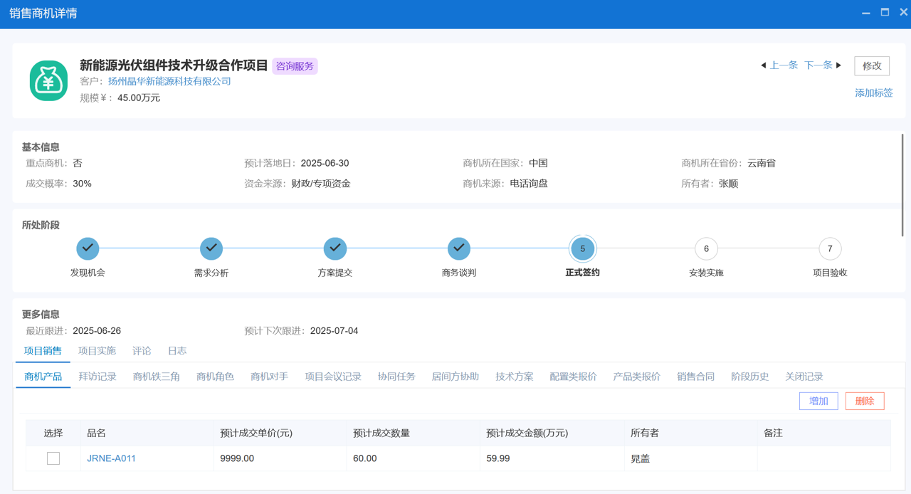 △CRM资讯CRM产品截图