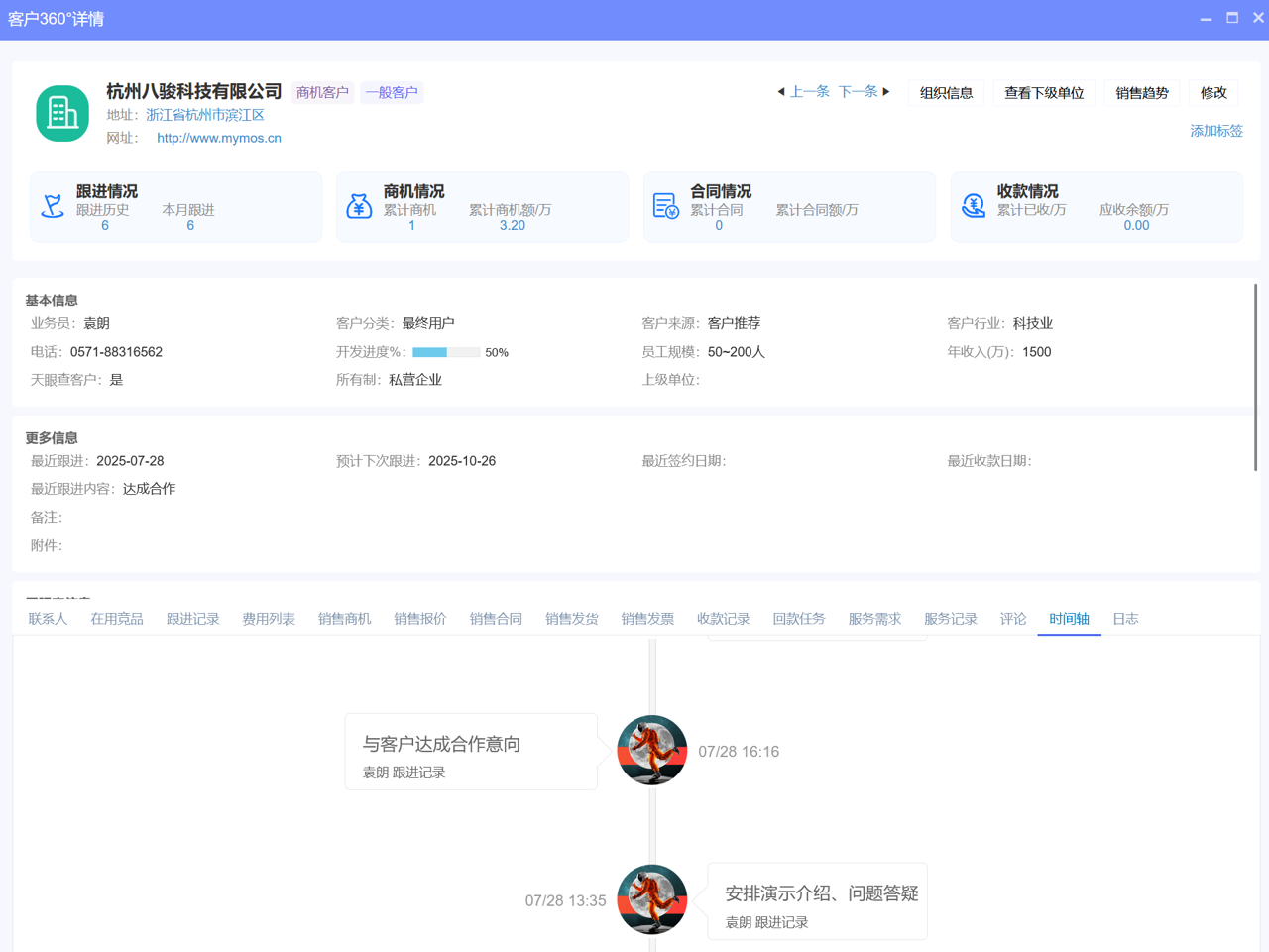 CRM资讯CRM客户全景图
